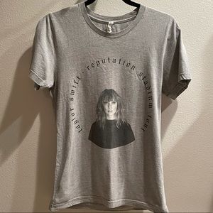 Taylor Swift Reputation Tour Tee - Gray, Size S